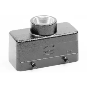 Harting Harting | 09307161420 | Han 16B-2LOCK kabelhuis laag top-invoer PG21 zwart