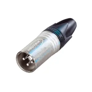 Neutrik Neutrik | NC3MXX | XLR kabeldeel 3 pin pen nikkel behuizing zilvercontacten XX Neutrik Neutrik | NC3MXX | XLR kabeldeel 3 pin pen nikkel behuizing zilvercontacten XX