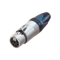 Neutrik | NC6FXX | XLR kabeldeel 6 pin bus nikkel behuizing zilvercontacten XX Neutrik Neutrik | NC6FXX | XLR kabeldeel 6 pin bus nikkel behuizing zilvercontacten XX