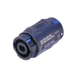 Neutrik Neutrik | NL4MMX | speakON 4-polig koppeladapter vergrendelbaar Neutrik Neutrik | NL4MMX | speakON 4-polig koppeladapter vergrendelbaar