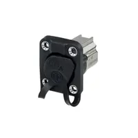 Neutrik | NE8FDX-Y6-W | etherCON CAT6A IP65 D-shape IDC zwart Neutrik Neutrik | NE8FDX-Y6-W | etherCON CAT6A IP65 D-shape IDC zwart