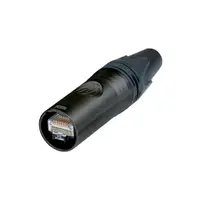 Neutrik Neutrik | NE8MX6-B-T | etherCON CAT6A IP65 cable connector black insulation wire d<=1.1mm