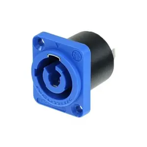 Neutrik Neutrik | NAC3MPA-1-WOT | powerCON 20A paneelmontage -D- 2p+PE pen blauw PCB Neutrik Neutrik | NAC3MPA-1-WOT | powerCON 20A paneelmontage -D- 2p+PE pen blauw PCB