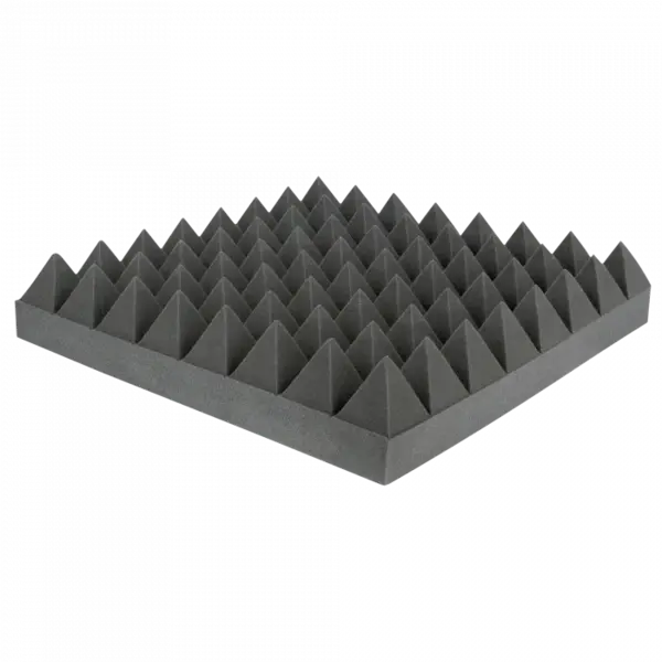 Showgear | ASM-01 | Piramideschuim | 50x50cm | Kleur: Zwart