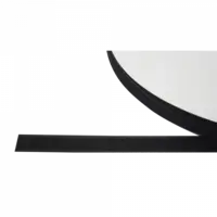 Showgear Showgear | 89104 | Klittenband | Breedte: 2cm | Lengte: 50m | opgenaaid | Kleur: Zwart