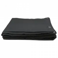 Showgear Showgear | Achterdoek Stagemolton | 320 g/m2 | 13 schokkoorden | Kleur: Zwart