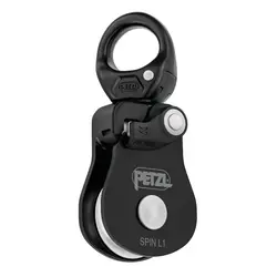 Petzl | PE-P001BA01 | katrol SPIN L1 | Kleur: Zwart