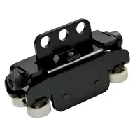 Wentex Wentex | 89525 | Eurotrack | Heavy Duty Runner 4x4 wheels | Kleur: Zwart