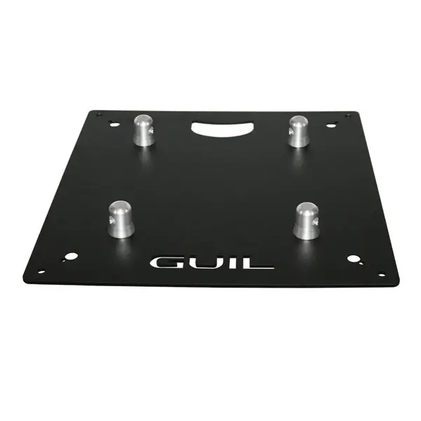 GUIL GUIL | TQN290-AC | baseplate | 450 x 450 x 5mm | 8kg | staal | Kleur: Zwart