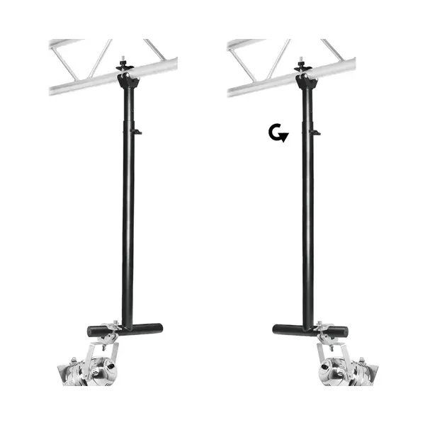 GUIL GUIL | droparm | extender | inclusief ABZ-24 half coupler | 115 - 195cm | Belastbaarheid: 100kg