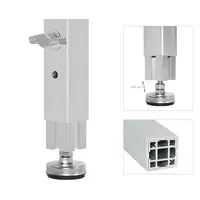 GUIL GUIL | PTA5-P | 50 x 50 mm telescopische poot met borgpen en waterpas