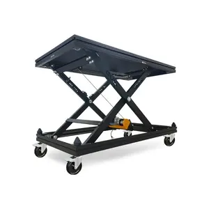 GUIL GUIL | TM500 | 200 x 100 cm gemotoriseerd podium (motor inbegrepen) | Maximale hoogte: 150cm | Minimale hoogte: 46,5cm | Maximale belasting: 250kg