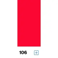 LEE Filters LEE Filter | rol of vel NR.106 | Primary Red