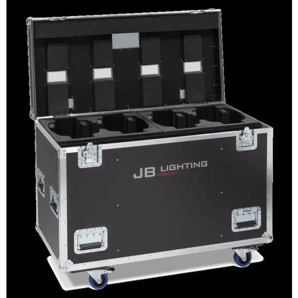 Amptown* Amptown | CASE41 | Flightcase | 4x P9 - P10 | W 117 x D 60 x H 82 cm | SIP foam inlay | 138 kg Incl