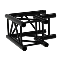 HOF Alutec* HOFPRO | X300V | Hoekstuk | C21 C003 | Kleur: Zwart