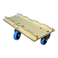 HOF Alutec* HOFKON | Dolly voor 2X HOFKON 290-2/3/4 |  (3 WHEELS) | kleur: Zwart