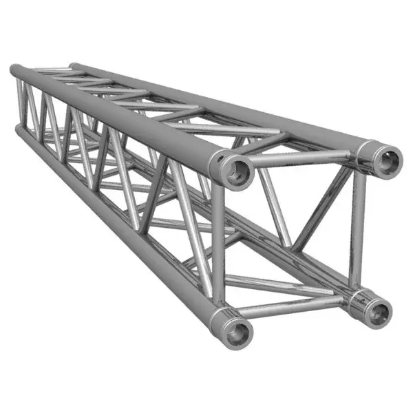 HOF Alutec* HOFKON | 290-4 | Truss | Maat: 290 x 290 mm | Buis: 50 x 2 mm | incl. conische connector set (4x conical connector, 8x trusspin, 8x r-clip)