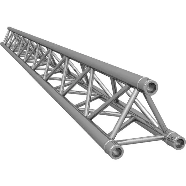 HOF Alutec* HOFKON | 290-3 | Truss | Maat: 290 x 260 mm | Buis: 50 x 2 mm | incl. conische connector set (3x conical connector, 6x trusspin, 6x r-clip)