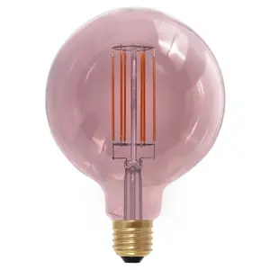 Segula* Segula | SG-50505 | Design Line - Globe 125 Smokey Curved Pink