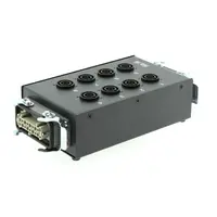 SRS Power* SRS Power | Breakout box Harting 16p | MSB H16T-6NAC3FPX Splitbox | H16 TRU: 8x NAC3FPX