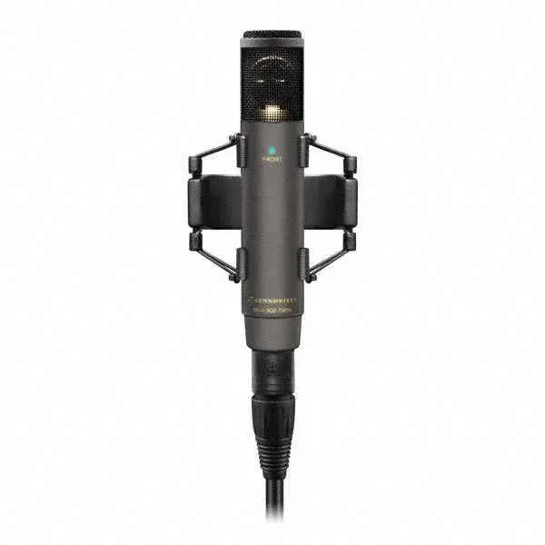 Sennheiser* Sennheiser | Studiomicrofoon | condensator | MKH 800 Twin Nx | 2x caridoide | variabele directionaliteit | XLR-5 | Inclusief MZQ80, MZS80 en AC20 | Kleur: Zwart of Nikkel