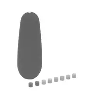 Sennheiser Sennheiser | 003194 | Plopkap | MZW 61 | voor MKH 60 | Kleur: Antraciet | inclusief 8 kleurige label kit