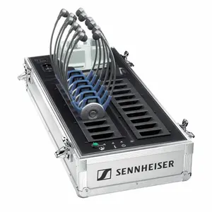 Sennheiser* Sennheiser | 500542 | Laadstation | EZL 2020-20L | laad- en transportcase | voor 20 TourGuide 2020D ontvangers en 2 mobiele zenders