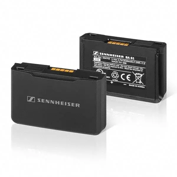 Sennheiser* Sennheiser | 504703 | Batterypack | BA 61 | batterypack voor SK6000 en SK9000 | 2030 mAh