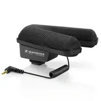 Sennheiser Sennheiser | 506258 | Stereo richtmicrofoon | MKE 440 | stereo camera microfoon | condensator | 2x super cardioide | hot shoe | kabel met 3,5 mm jack