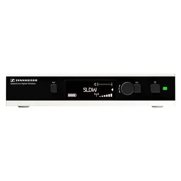 Sennheiser Sennheiser | 505882 | Ontvanger | SL RACK RECEIVER DW-3-EU | half rack formaat | AES | SpeechLine serie