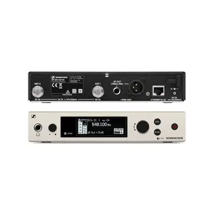 Sennheiser* Sennheiser | Ontvanger | EM 300-500 G4 | Half rack formaat | Diverse frequentie banden | Tot 100 meter zendbereik | RC knop beschikbaar | Vier EQ presets | 6,3 mm jack en XLR aansluiting