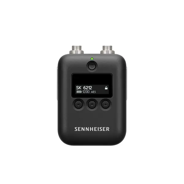 Sennheiser* Sennheiser | Draadloze bodypack | SK 6212 | Mini-bodypack | Kleur: Zwart kleurig | Diverse frequentiebanden | Minimaal 12 uur gebruiksduur