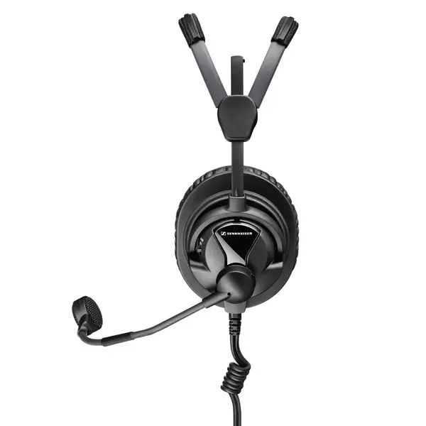 Sennheiser Sennheiser | 506978 | Hoofdtelefoon | met microfoon | HMDC 27 | Hoofdtelefoon met microfoon, hoofdband padding, wind en pop-up scherm, kabelclip
