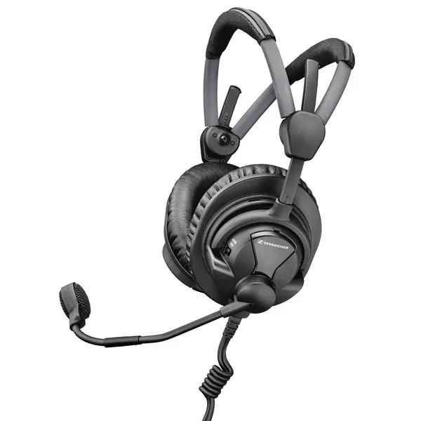 Sennheiser Sennheiser | 506978 | Hoofdtelefoon | met microfoon | HMDC 27 | Hoofdtelefoon met microfoon, hoofdband padding, wind en pop-up scherm, kabelclip