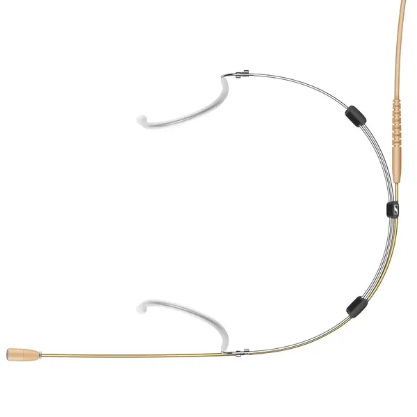 Sennheiser Sennheiser | Headset | HSP ESSENTIAL OMNI | Kleur: Beige of Zwart | 3,5 mm jack | 1,6m kabel | voor XS wireless en evolution wireless | inclusief plopkapje en opberghoes