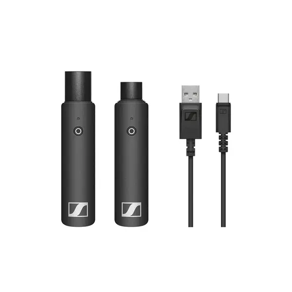 Sennheiser Sennheiser | 508491 | Draadloze XLR set | XLR zender, XLR ontvanger | USB oplaadbaar | 2400-2483,5 MHz