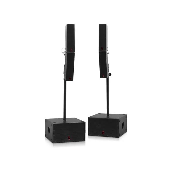Voice-Acoustic* Voice-Acoustic | Speakerset La-Stick 12-inch actief | SubSat-LAsp Set