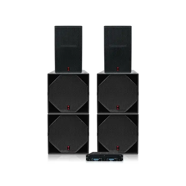 Voice-Acoustic* Voice-Acoustic | Speakerset Modular-12 18-inch passief | SubSat-12 Set