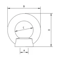 ELLER Eller | Oogmoer | Grade 8 | Zwart | DIN582