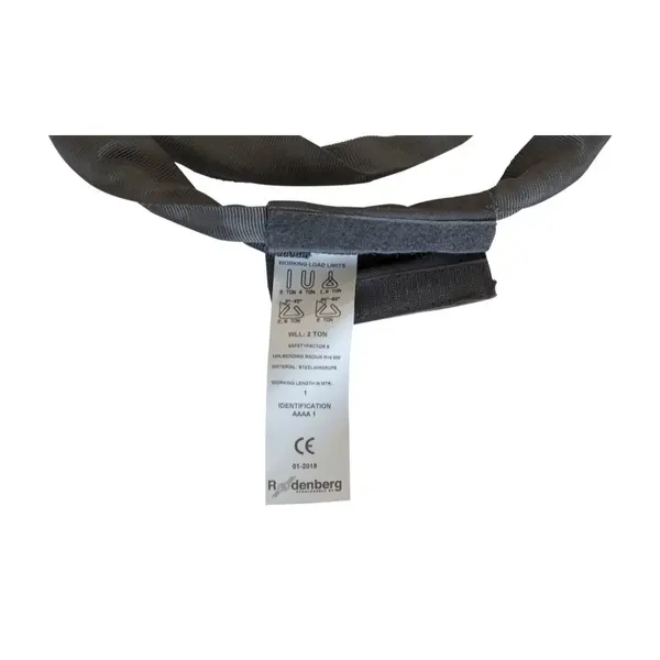 ELLERsling | Softsteel | WLL 2 ton | Zwart ELLERsling ELLERsling | Softsteel | WLL 2 ton | Zwart