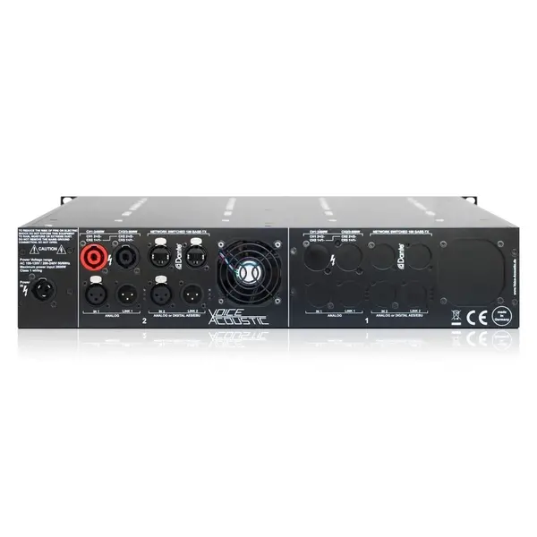 Voice-Acoustic* Voice-Acoustic | versterker HDSP-0.2DDA | 2-kanaals | DSP | Dante | 1600W