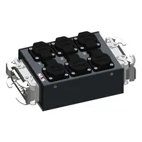SRS Power* SRS Power | Breakout box Harting 16p | MSB H16T-6SC | H16+THRU | 6x Schuko
