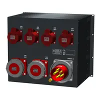 SRS Power* SRS Power | Stroomverdeler 125A | 63A | 32A |Main switch | Digitale meter | Main switch | Digitale RCD | MCB