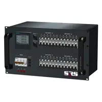 SRS Power* SRS Power | Stroomverdeler 63A | Socapex | Schuko | Digitale meter | Main MCB | RCBO