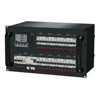 SRS Power* SRS Power | Stroomverdeler 63A | 16A 5p | Schuko | Digitale meter | Main MCB RCD | MCB