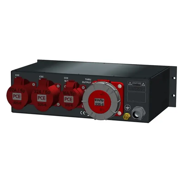 SRS Power* SRS Power | Stroomverdeler 63A | 32A | 16A | Digitale meter | Main MCB | MCB