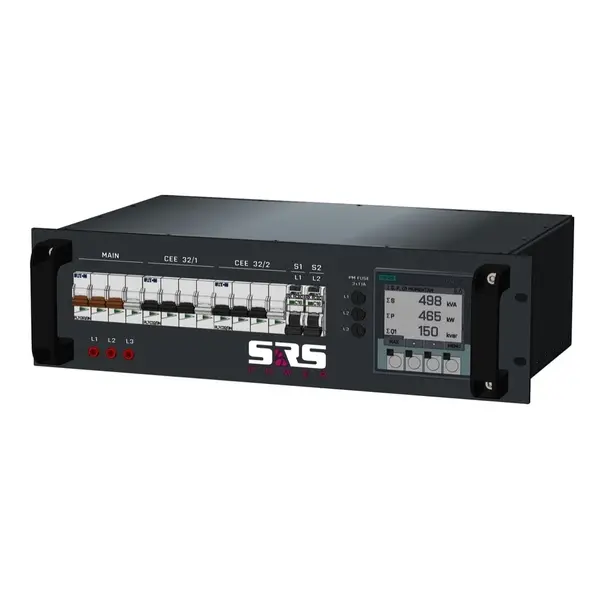 SRS Power* SRS Power | Stroomverdeler 63A | 32A | Schuko | Digitale meter | Main MCB | MCB | RCBO