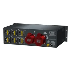 SRS Power* SRS Power | Stroomverdeler 32A | 32A |16A 5p | Schuko | Digitale meter | Main MCB | RCBO