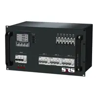 SRS Power* SRS Power | Stroomverdeler 32A | 16A 5p | Schuko | Digitale meter | Main MCB | RCBO
