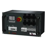 SRS Power* SRS Power | Stroomverdeler 32A | 16A 5p | Harting 16p | Schuko | Noodstop | Main MCB | RCBO